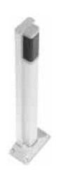 GIBIDI 70420 DCA055-1 Aluminium column H = 55 cm for single DCF photocell, DCL lights