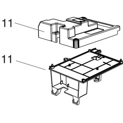 FAAC SPARE PARTS 63003498 391 Card Cover Holder Kit