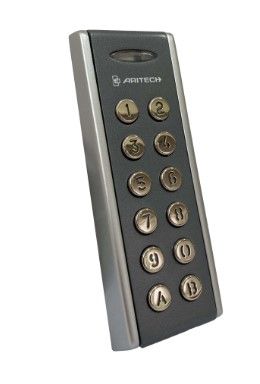 ARITECH ANTINTRUSIONE ACL585 Tastiera stand alone - custodia alluminio profilo sottile - installazione a vista