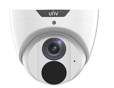 UNIVIEW IPC3618SB-ADF28KM-I0 Telecamera di rete fissa a bulbo oculare IR intelligente LightHunter HD da 8 MP