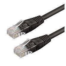 WP RACK WPC-PAT-6U030BL CAT 6 U-UTP patch cable Length 3 M, AWG 26/7, CU, Color Black