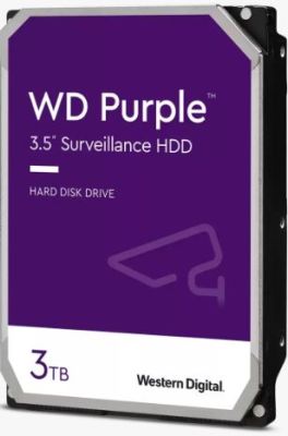 WESTERN-DIGITAL WD33PURZ WD Purple 3.5 Pollici 3TB Cache 256MB S3 