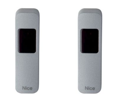 NICE EPSA Pair of slim outdoor photocells, burglar-proof metal body