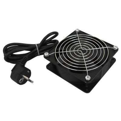 WP RACK WPN-ACS-FAN120 120x120x38mm 220V FAN FOR RACK, STK9 (SCHUKO) PLUG, 2MT