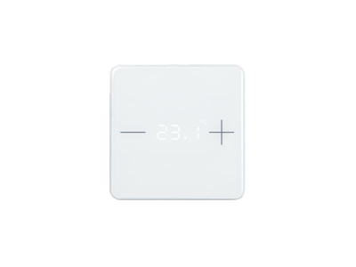 ELSNER 70650 Regolatore di temperatura ambiente KNX eTR 101- bianco segnale RAL 9003