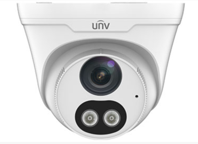 UNIVIEW IPC3612LE-ADF28KMC-WL Telecamera di rete fissa a bulbo oculare IR HD ColorHunter da 2 MP