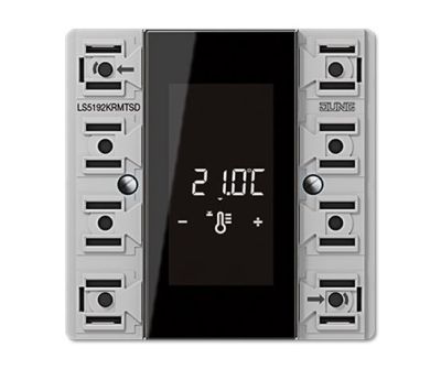 JUNG LS5192KRMTSD Modulo controller ambientale RCD compact KNX 2 canali- per gruppo tasti completo- 2 canali- n. art.: LS 502 TSA 