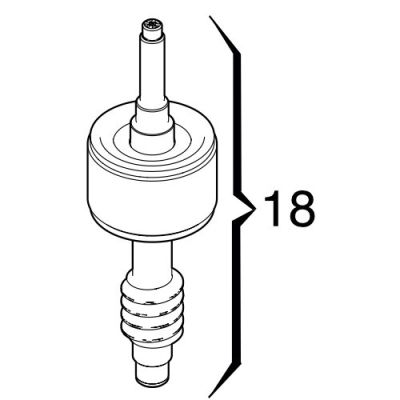 FAAC SPARE PARTS 63003500 844 C 3 PH FAST SHAFT GROUP