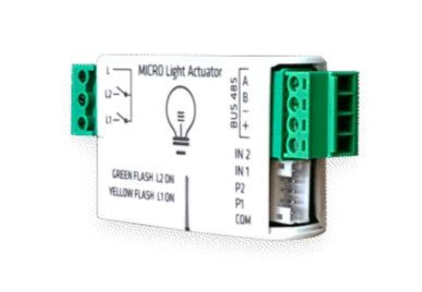 COMBIVOX 64.15.00 Micro Light Actuator- modulo attuatore luci su bus