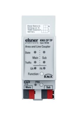 ELSNER 70148 KNX CP TP KNX TP Area and Line Coupler