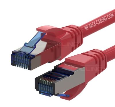 WP RACK WPC-PAT-5F050W CAVO PATCH CAT.5E F/UTP 5.0m ROSSO