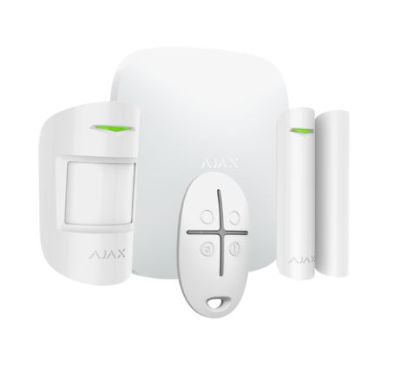 AJ-HUBKIT-W Ajax - Hub con LAN GPRS wireless e cablata
