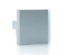 EELECTRON SB40A09KNX-PLCR 3025 KNX 4 CHANNEL BUTTON + THERMOSTAT 55x55mm -