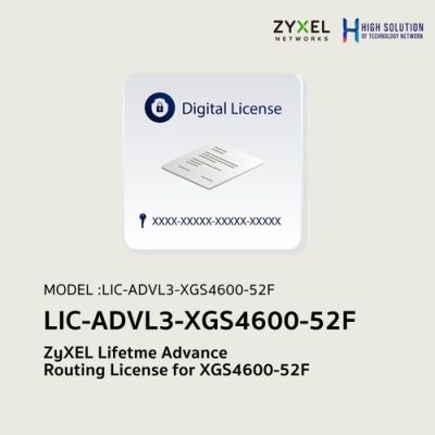ZYXEL LIC-ADVL3-ZZ0003F LIC-ADVL3ADVROUTINGLICXGS4600-52F