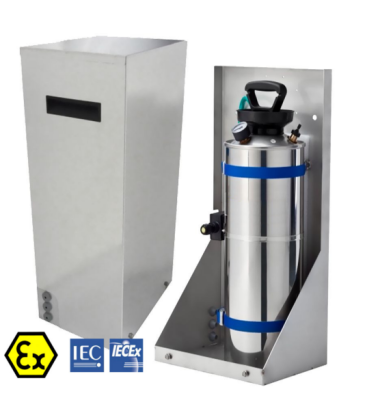TKH SECURITY EX-MK WP10 Kit di manutenzione EX-WP10: filtro, tubo da 10 m, ugello, guarnizioni e viti