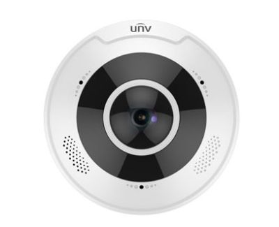 UNIVIEW IPC868ER-VF18-B Telecamera dome fissa Fisheye 4K Ultra HD antivandalo