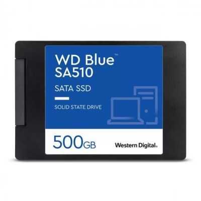 WESTERN-DIGITAL WDS500G3B0A Unità SSD SATA WD Blue SA510 da 2,5”/7 mm