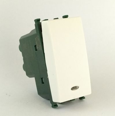 MAPAM 664B Invertitore Spia (16A-250V) Gem 664B Bianco