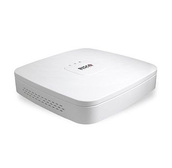 RISCO RVNVR040020A NVR: 4 Canali 4K, H265, Max HDD 1 sino a 6TB, Banda fino a 20 Mbps per canale, Lan 100 Mbps