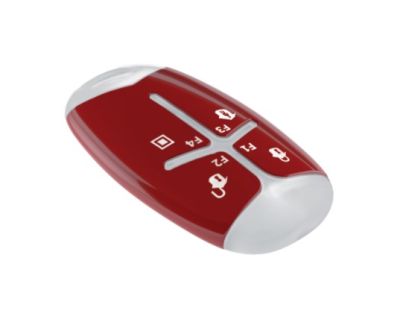 INIM Air2-KFPEBBLE/SR Radiocomando bidirezionale serie PEBBLE colore Rosso
