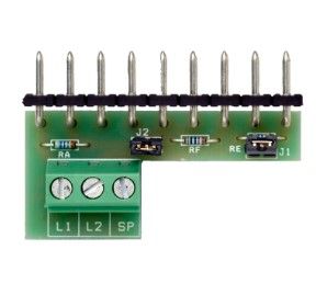 ARITECH ANTINTRUSIONE GS960-RB Scheda resistenze di fine linea per i rilevatori rottura vetri della serie GS960