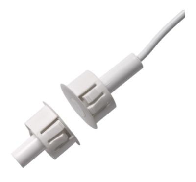 ARITECH ANTINTRUSIONE DC138R4.7 Contatto magnetico installazione ad incasso per porte in ferro. con cavo