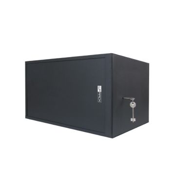 WP RACK WPN-RWS-12506-B ARMADIO DI SICUREZZA RACK 19" SERIE RWS 12U NERO PROFONDITA' 600MM