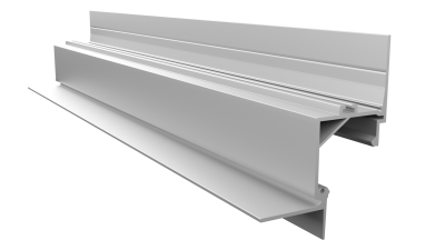 LEDCO PR260 RECESSED PROFILE RETRACTABLE FRAME 2 METERS. ANODIZED