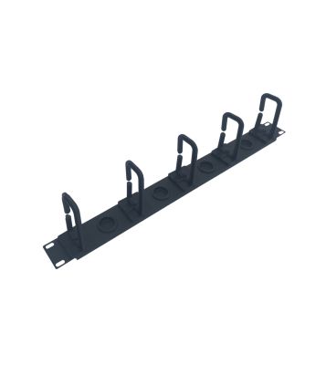 WP RACK WPN-ACM-102-B PANELLO GUIDACAVI IN PLASTICA 1U, NERO RAL9005