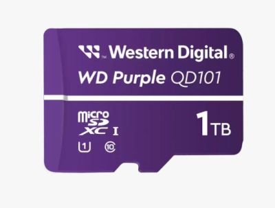 WESTERN-DIGITAL WDD100T1P0C Microsd Wd Purple 1TB Classe 10 