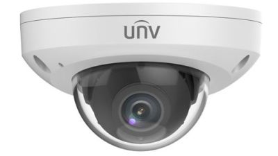 UNIVIEW IPC312SB-ADF28K-I0 Telecamera mini dome fissa IR LightHunter intelligente HD da 2 MP