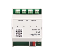 LINGG-JANKE "79532 / 79532SEC" BE4F230-SEC KNX Ingresso binario sicuro 4 volte, tensione di segnale 230V