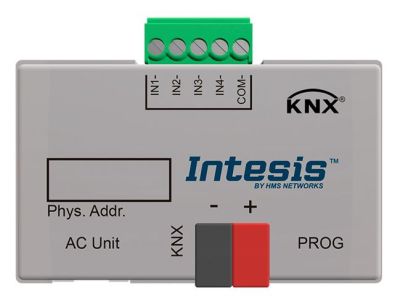 INTESIS INKNXMIT001I100 Mitsubishi Electric to KNX Interface with Binary Inputs - 1 unit
