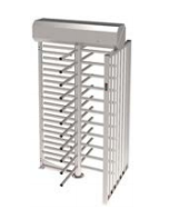 NICE TORNELLI CAGEO4316 Varco singolo con rotore a 4 braccia angolazione a 90° - Struttura in acciaio inossidabile spazzolato  AISI