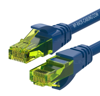 WP RACK WPC-PAT-6AU050B PATCH CABLE CAT.6A U-UTP 5 m. LS0H BLUE