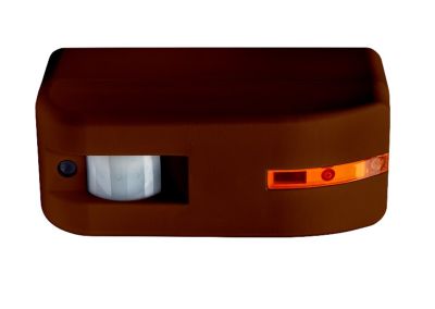 ELKRON 80IM4700113 Rivelatore doppia tecnologia per applicazione a centro finestra di colore marrone