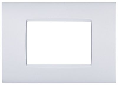 MAPAM CBM7004-1 Placca Metallo Vip CBM7004-1 4P Bianco