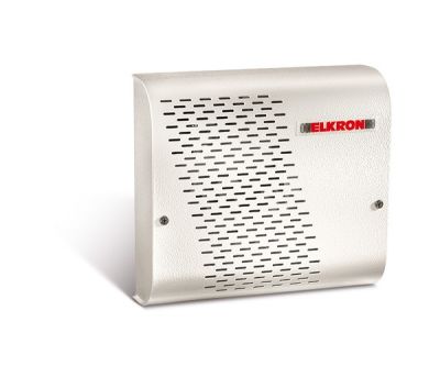 ELKRON 80HP1B00211 Self-powered indoor siren with management of two differentiated ringing modes