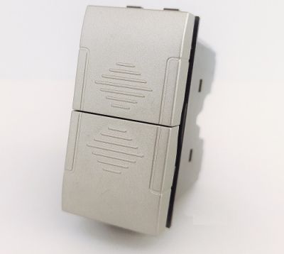 MAPAM 827A Double Button (10A-250V) Art 827A Aluminum