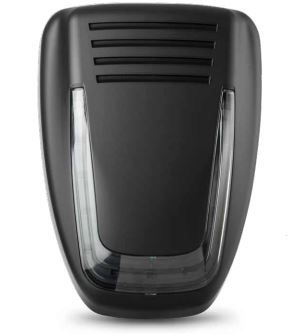 VENITEM 23.25.07 MOSE LSP VOCAL LUX matt black/smoked siren with anti-perforation, anti-foam/anti-shock system