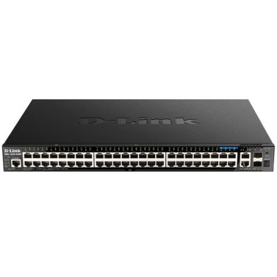 D-LINK DGS-1520-52MP "44 x 10/100/1000BASE-T PoE Ports, 4 x 2.5GBase-T