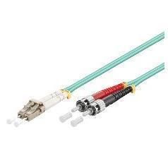WP RACK WPC-FP3-5LCST-050 FIBER OPTIC MULTIMODE PATCH CORD 50/125 LC-ST, 5 MT. OM3