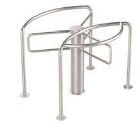 NICE TORNELLI TWIST Tornello con ringhiera - Acciaio inossidabile spazzolato AISI 304