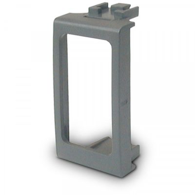 ELMO I8TLGHG BTICINO LIGHT TECH series adapter in silver gray, non-metallic color