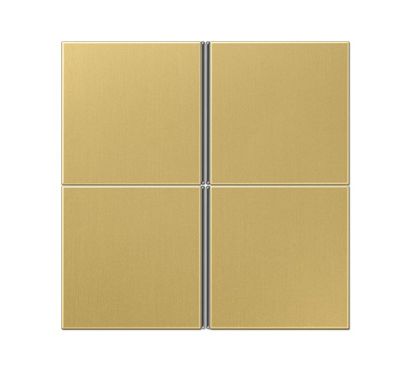 JUNG ME2404TSAC Copritasto per modulo sensore 4 canali- mod. LS990- ottone classico