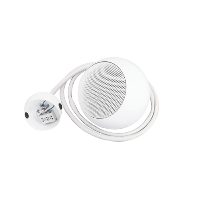 INIM INCENDIO "DELK 130/10 PP1" Diffusore a sfera pendente da soffitto per sistemi di evacuazione vocale 10W