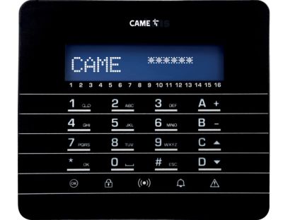 CAME 846CA-0140 PXWKTN02 TASTIERA NERA RADIO SIST.PXC2