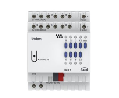 THEBEN 4940230 BM 6T KNX 6CAN DIN RAIL INPUT