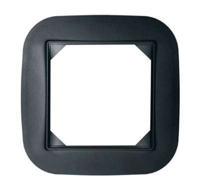 EELECTRON SK04A03ACC 2-MODULE ELECTA PLATE, MATT BLACK