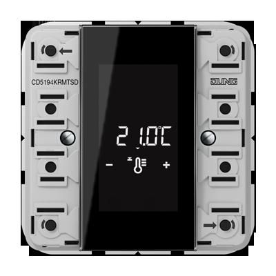 JUNG CD5194KRMTSD Modulo controller ambientale RCD compact KNX 4 canali- per gruppo tasti completo- 4 canali- n. art.: CD 504 TSA ..